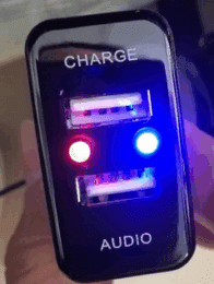 Audio Extender and Charger for Toyota