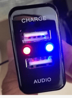 Audio Extender and Charger for Toyota