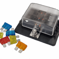 6 Way Blade Fuse with LED