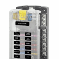 12 Way Blade Fuse Box with Negative Bar