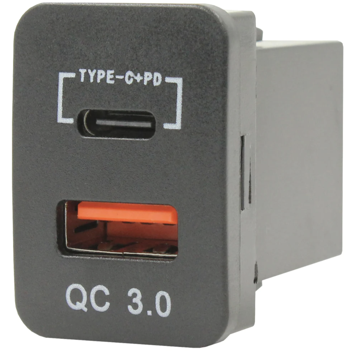 Quick Charge USB and C-Type Charger for Toyota