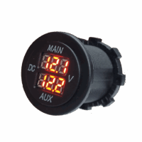 Dual Round Voltmeter