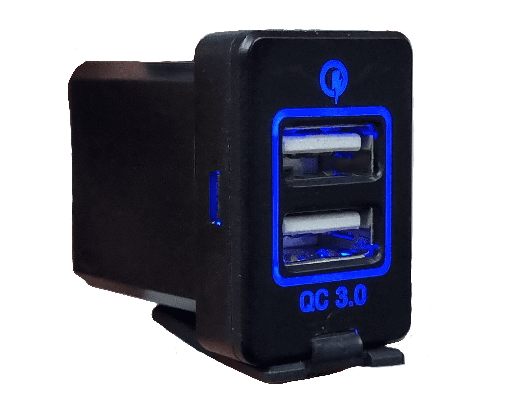 Dual QC3 USB Charger for Toyota Revo