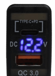 New Toyota Dual Charger Type C PD+QC3