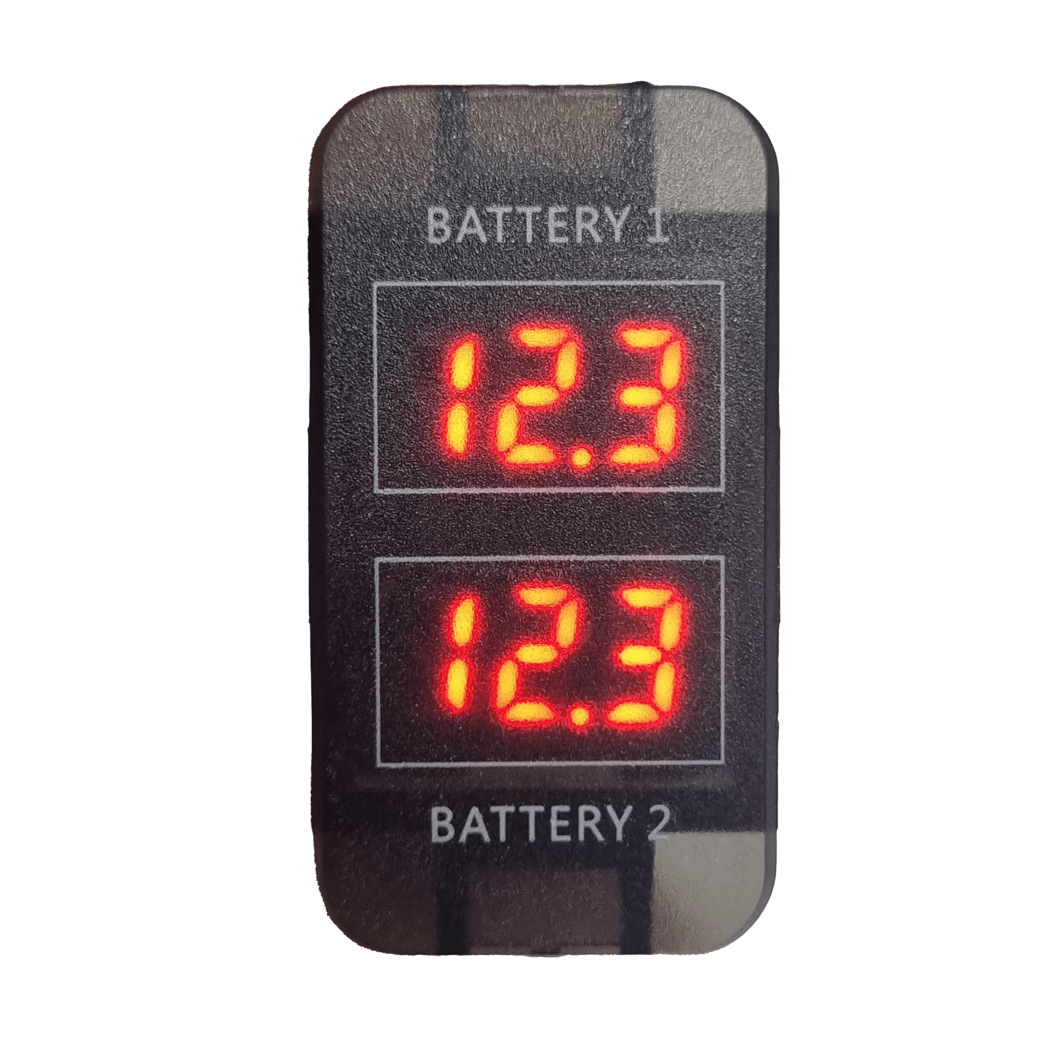 12-24v Dual Voltmeter for Small Toyota