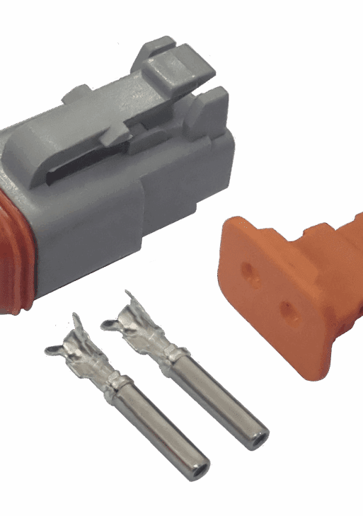 2 Pin Male Deutsch Connector