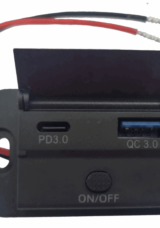 Dual QC3 USb and PD3 Type C Wall Plate Charger