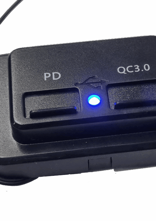 Dual QC3 USB and Type C PD Wall Plate Charger