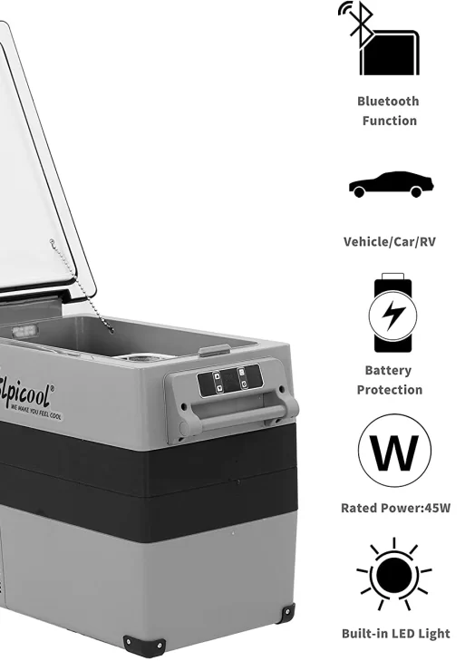 Alpicool Portable Dual Zone 55L Fridge/Freezer