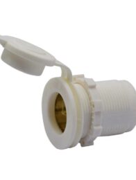 12-24V Power Socket - White