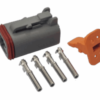 4 Pin Deutch Male Connector Plug