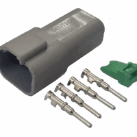 4 Pin Deutch Female Connector Plug