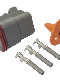 3 Pin Deutch Male Connector Plug